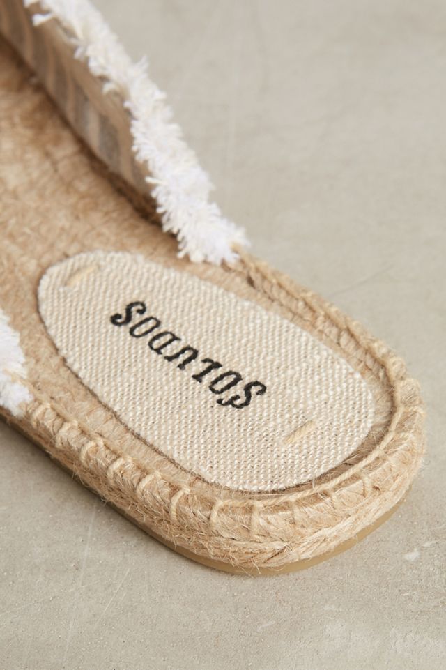 Soludos Frayed Espadrille Mules #4