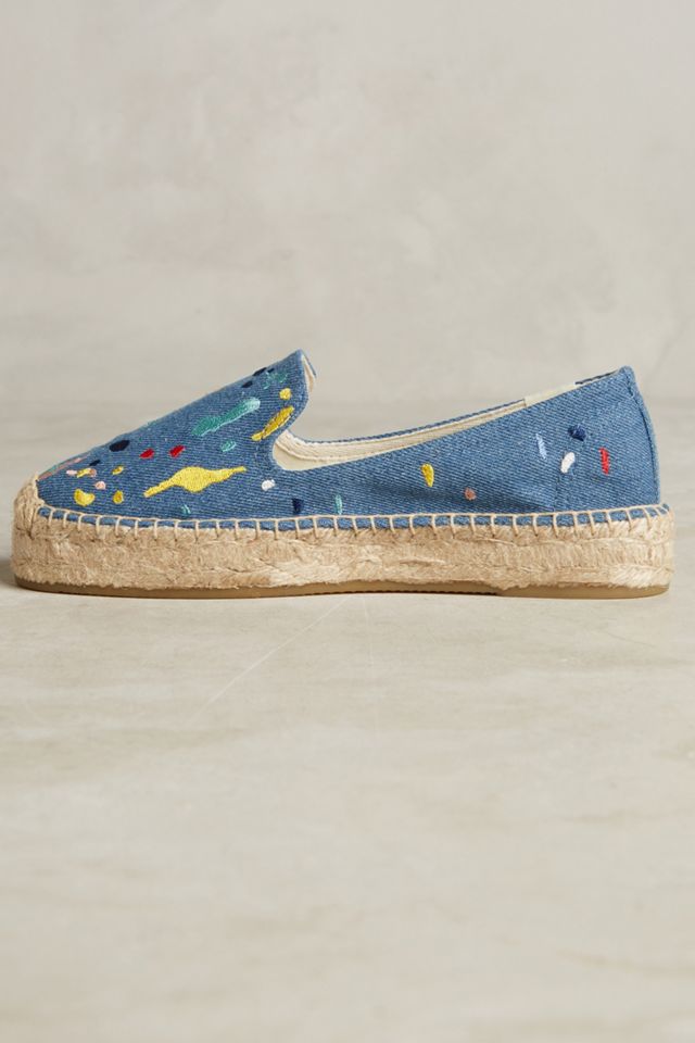 Soludos Paint Splatter Espadrilles #2