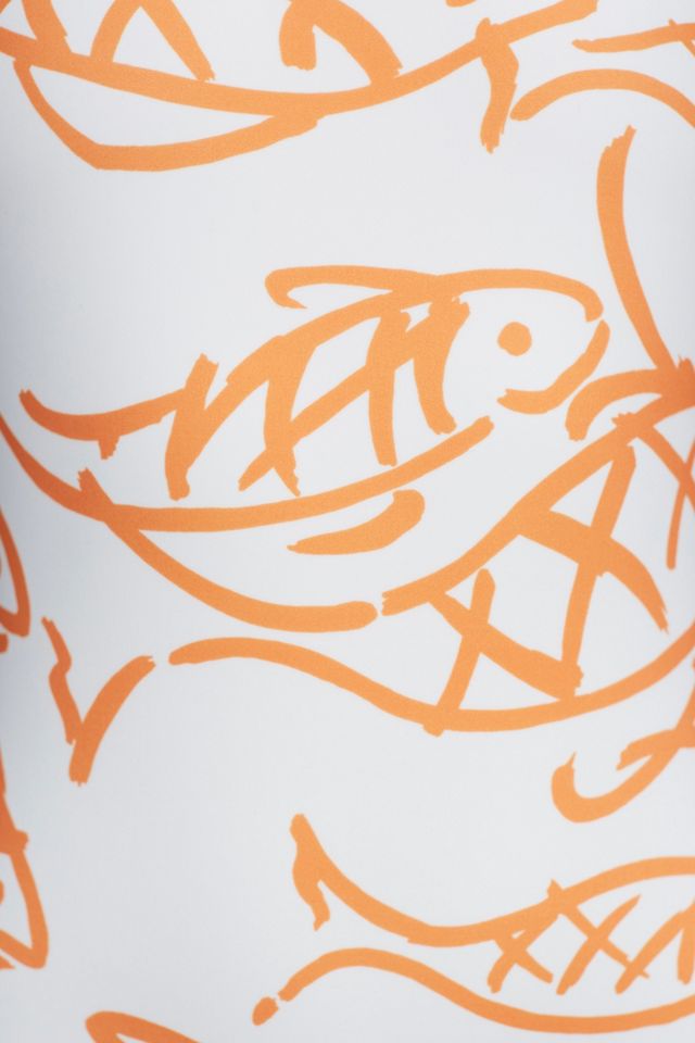 Onia Fish One-Piece Swimsuit #3