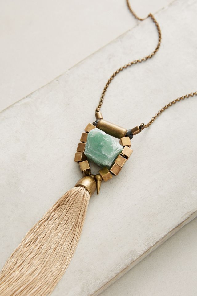 Isometric Tassel Necklace #1