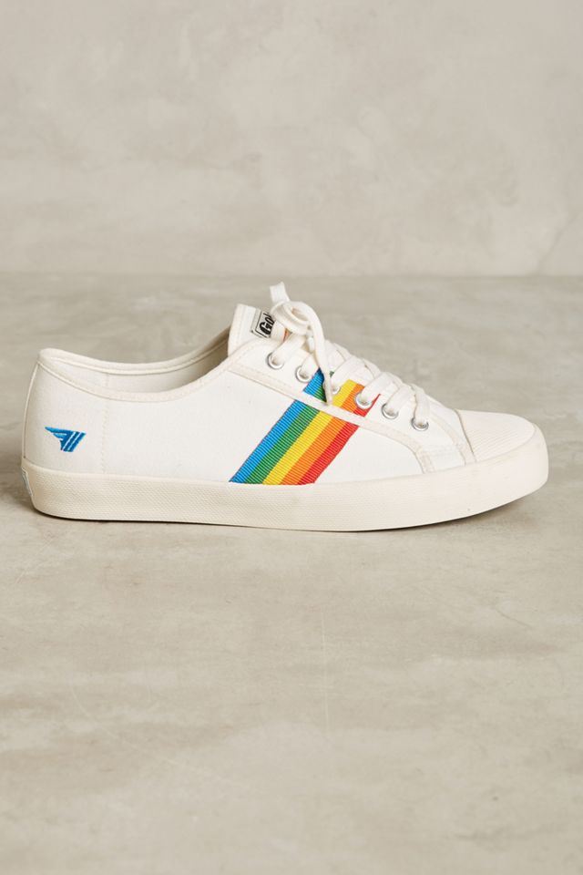 Gola Rainbow Stripe Sneakers #1