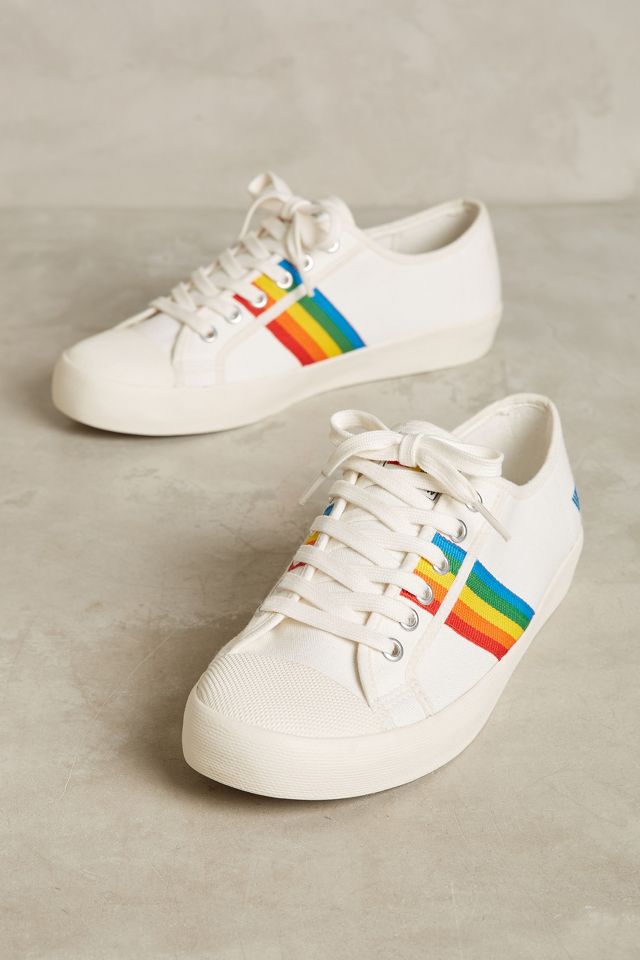 Gola coaster striped clearance sneakers