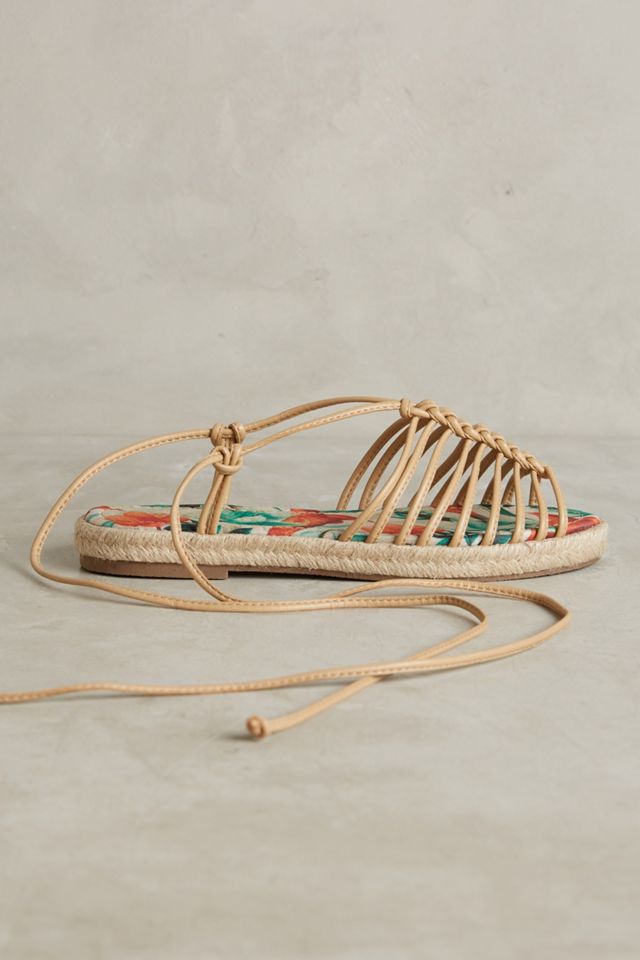Vicenza Knotted Print Sandals #1