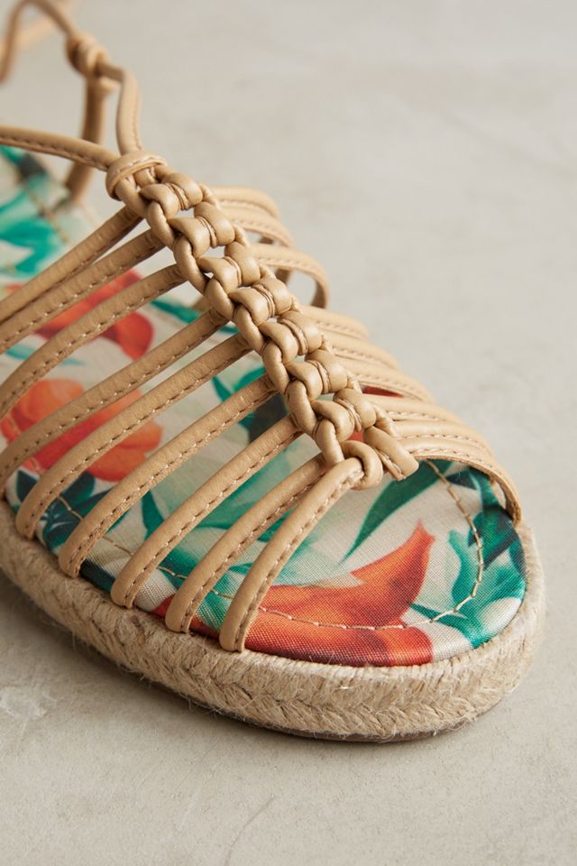 Vicenza Knotted Print Sandals #4