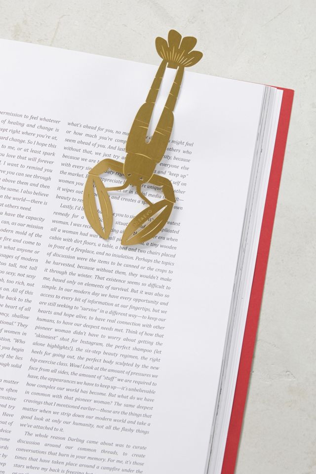 Brass Bookmark #1