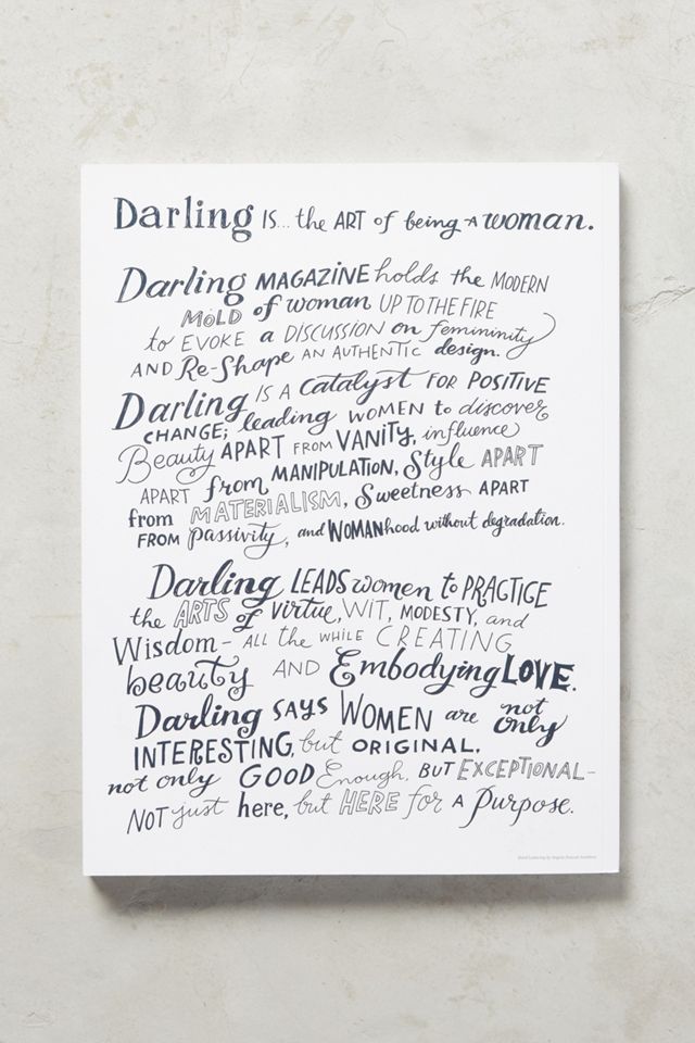 Darling Magazine, Issue No. 18 #1