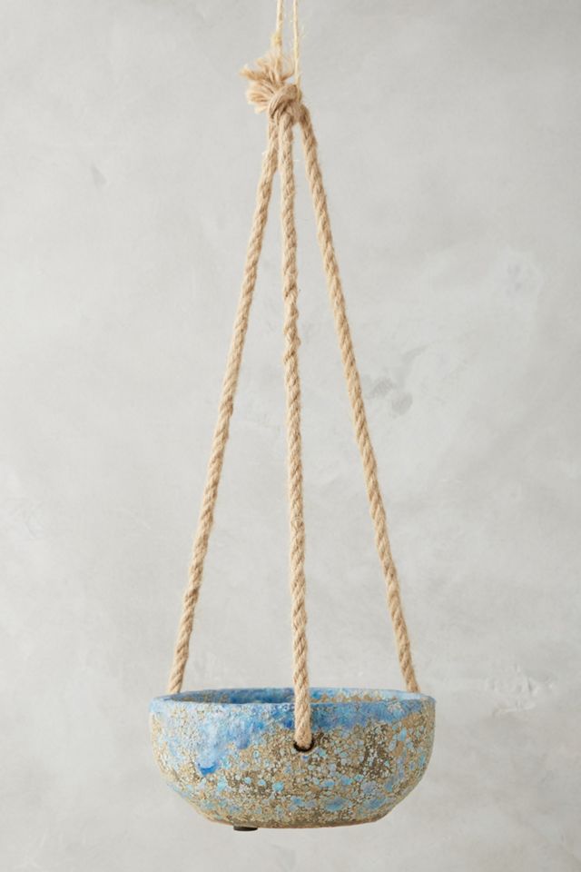 Handpainted Hanging Planter #1