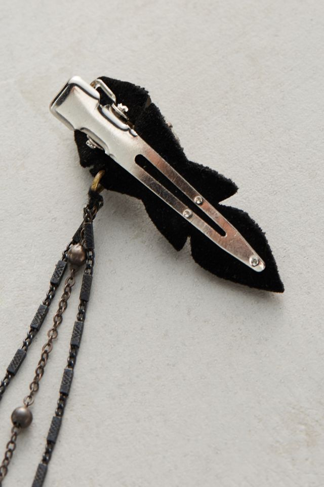 Olya Embellished Draped Hair Clip #2