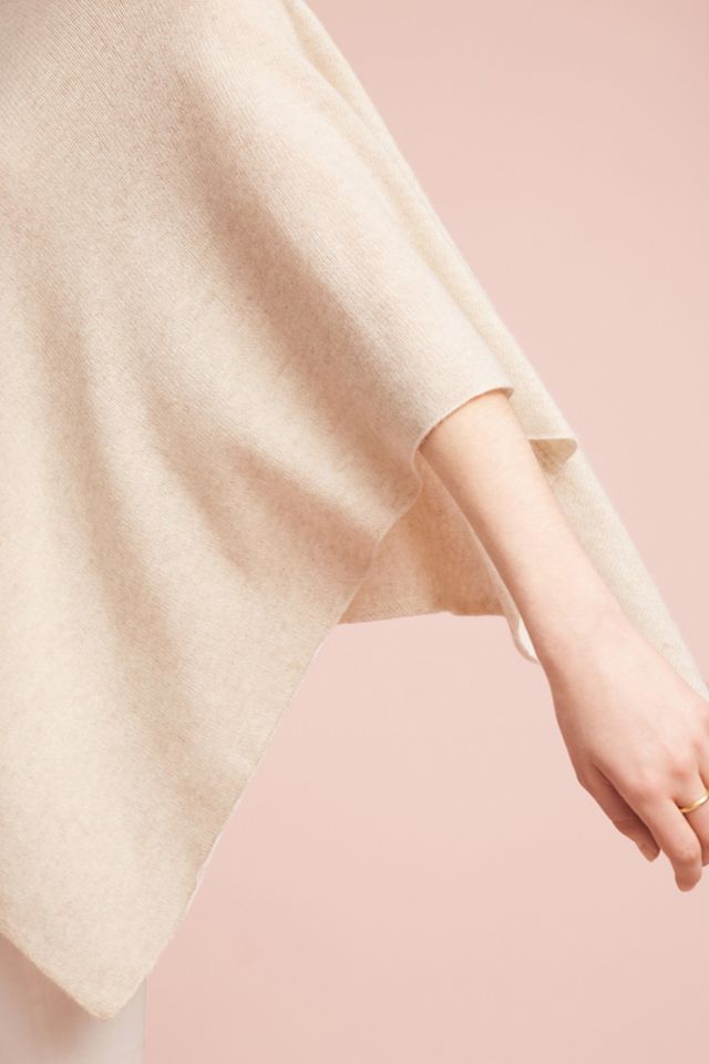 Carson Cashmere Poncho #1