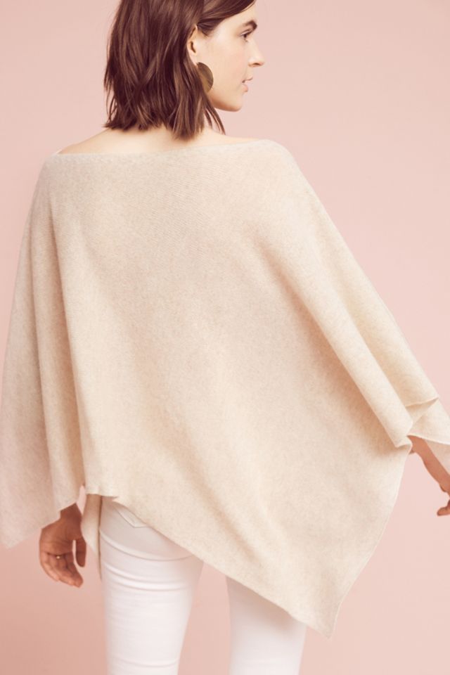 Carson Cashmere Poncho #4