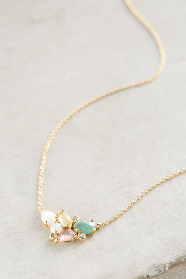 Austin Cluster Necklace #1