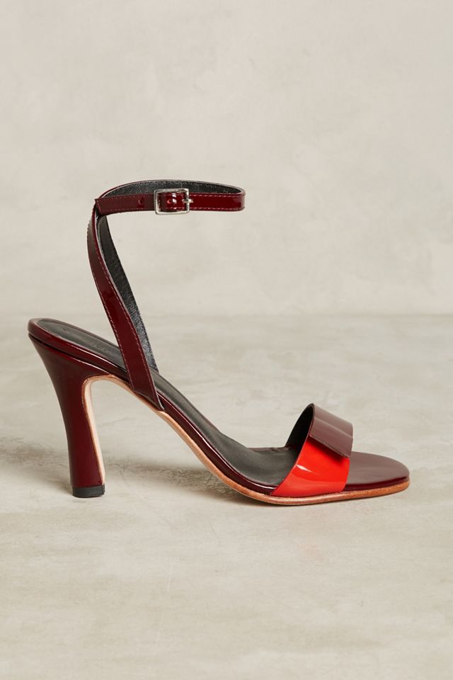 Rachel Comey Burgundy Patent Heels #1