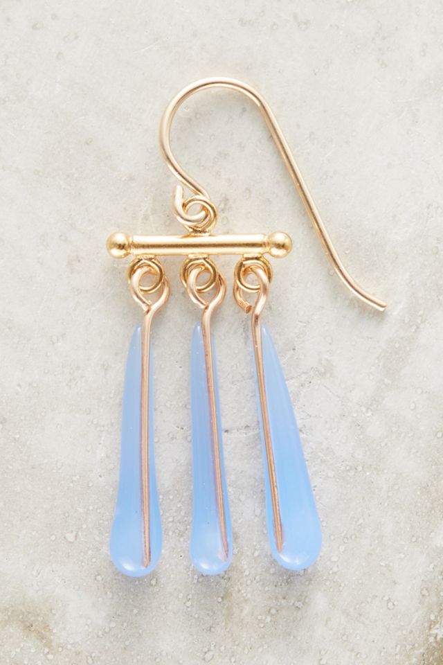 Plume Drop Earrings #1