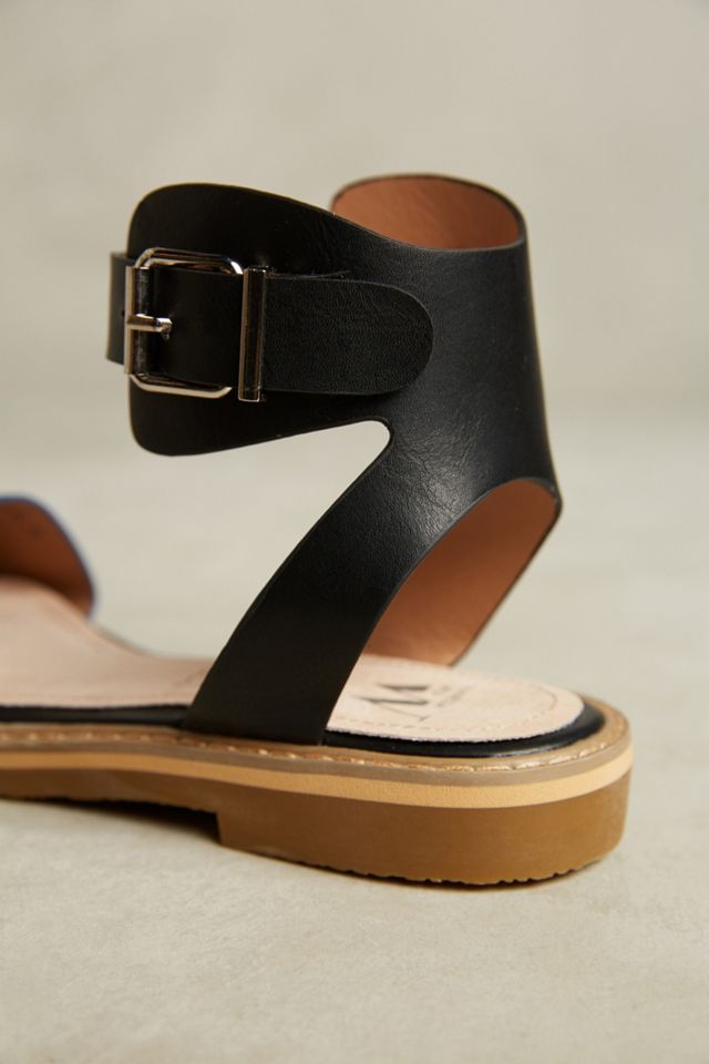 Vanessa Wu Snake Print Sandals #4