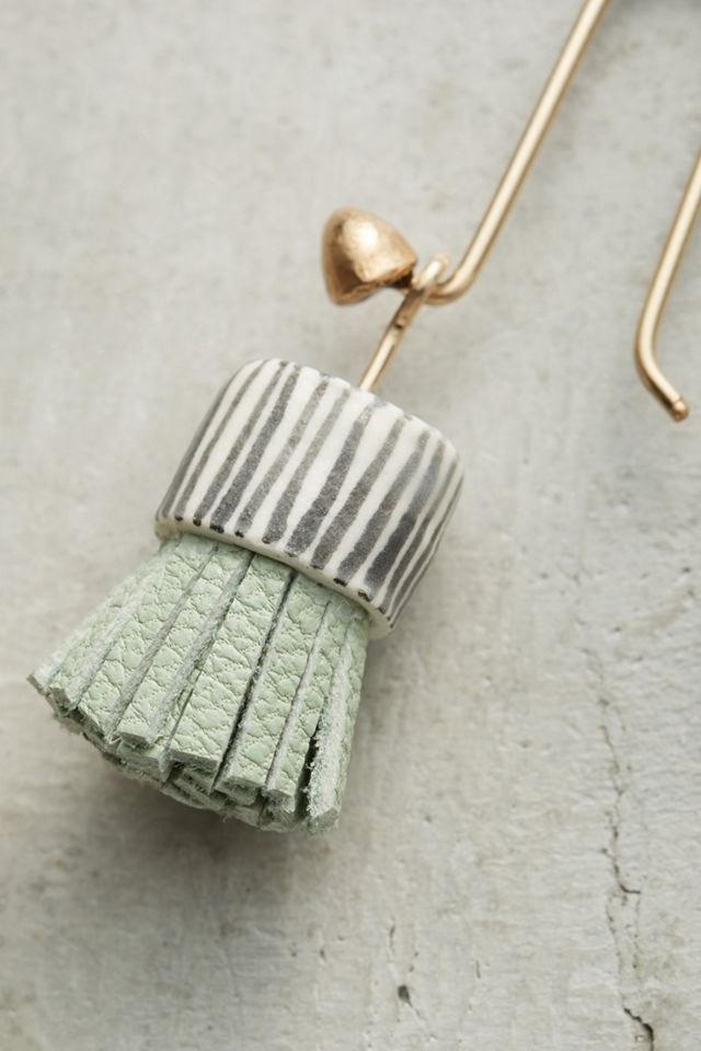 Alma Mini Tassel Earrings #1