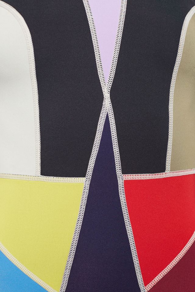 Cynthia Rowley Colorblock One-Piece #1