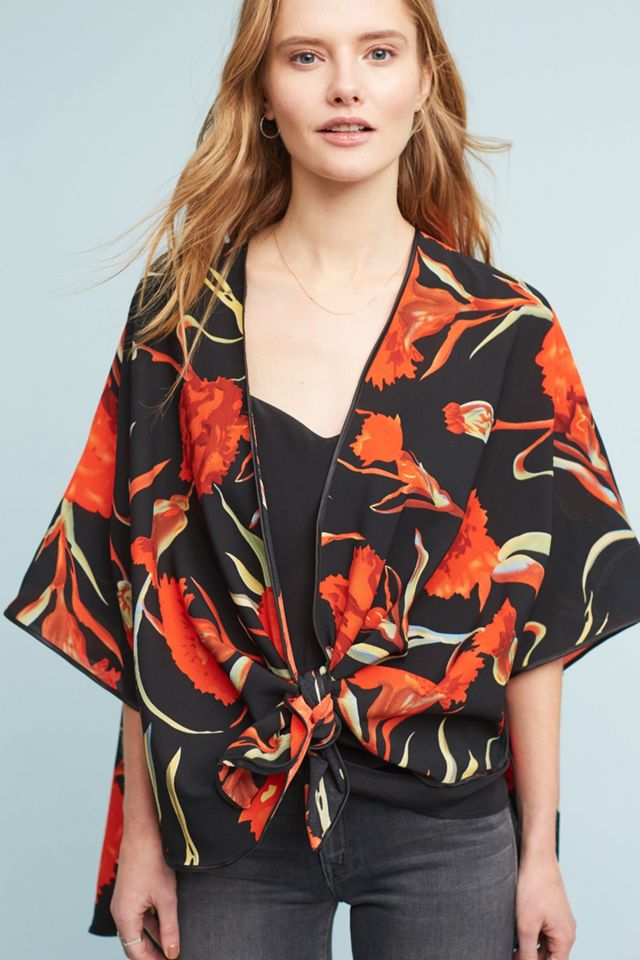 Red Roses Kimono #2