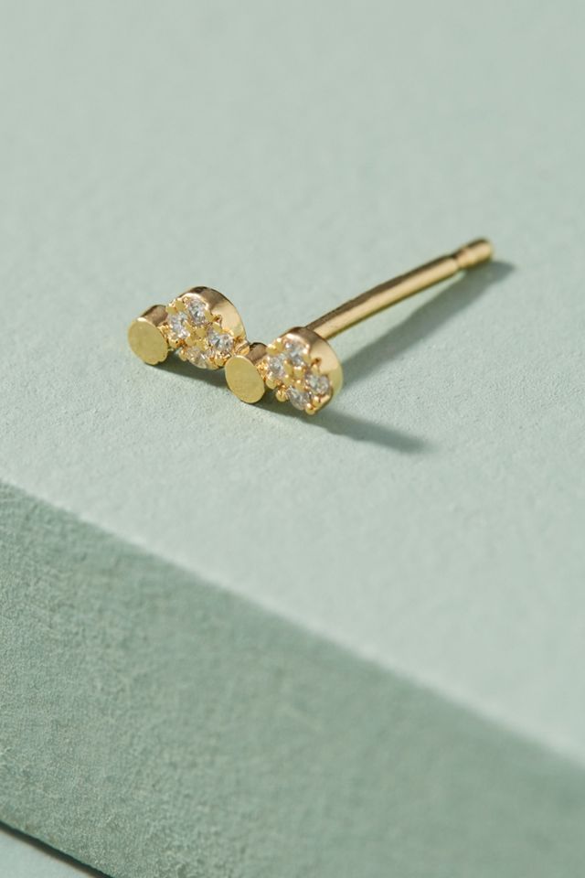Dot Post Earrings #1
