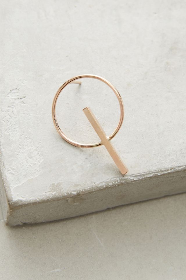 Sundial Post Earrings #1