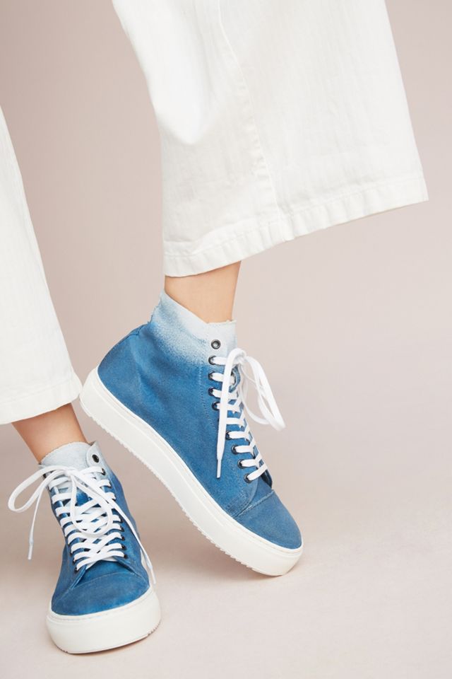 Liebeskind Dip Dye High-Top Sneakers #1