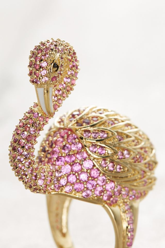 Flamingo Cocktail Ring #2