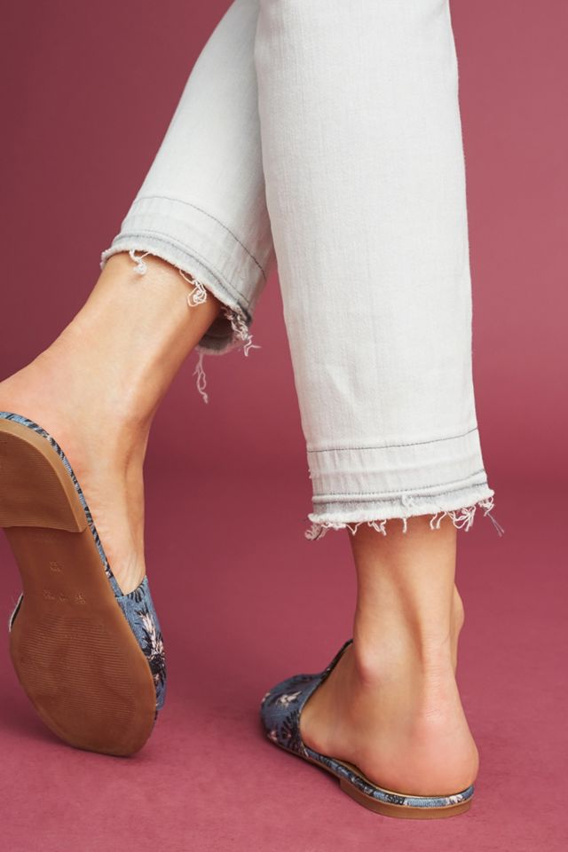 Vicenza Palm Print Slide Sandals #3