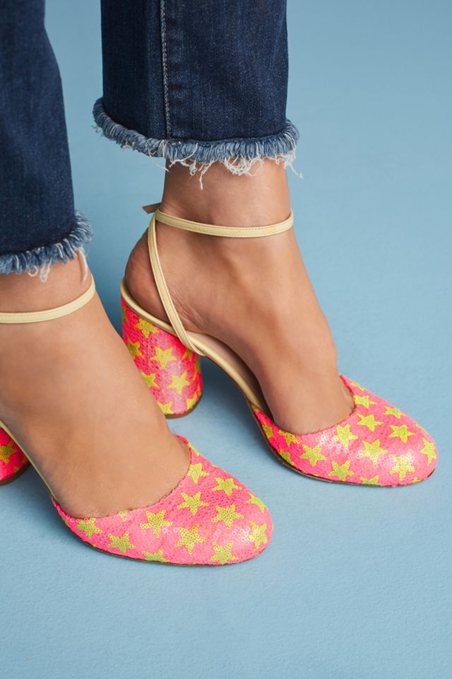 Nora Elda Yellow Star Heels #1