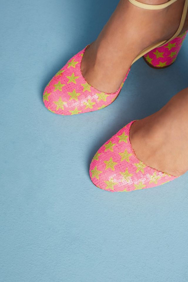Nora Elda Yellow Star Heels #2