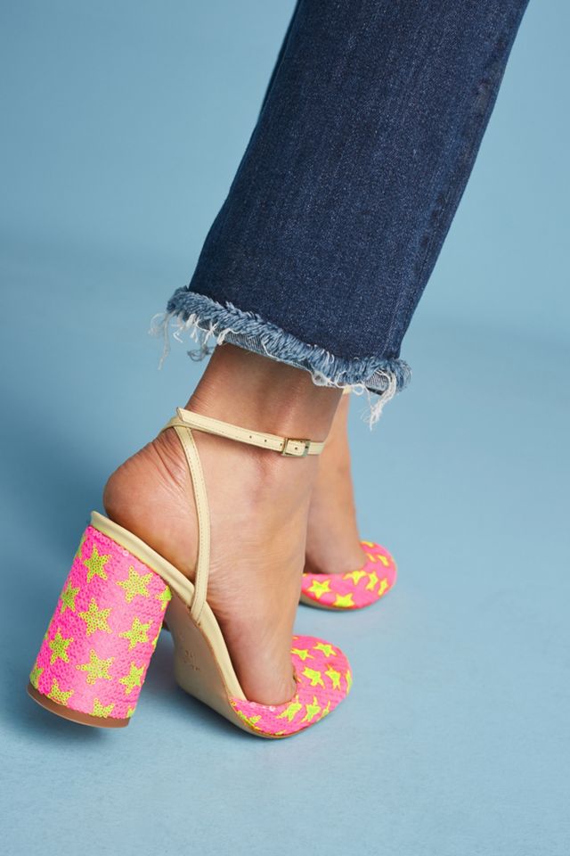 Nora Elda Yellow Star Heels #3