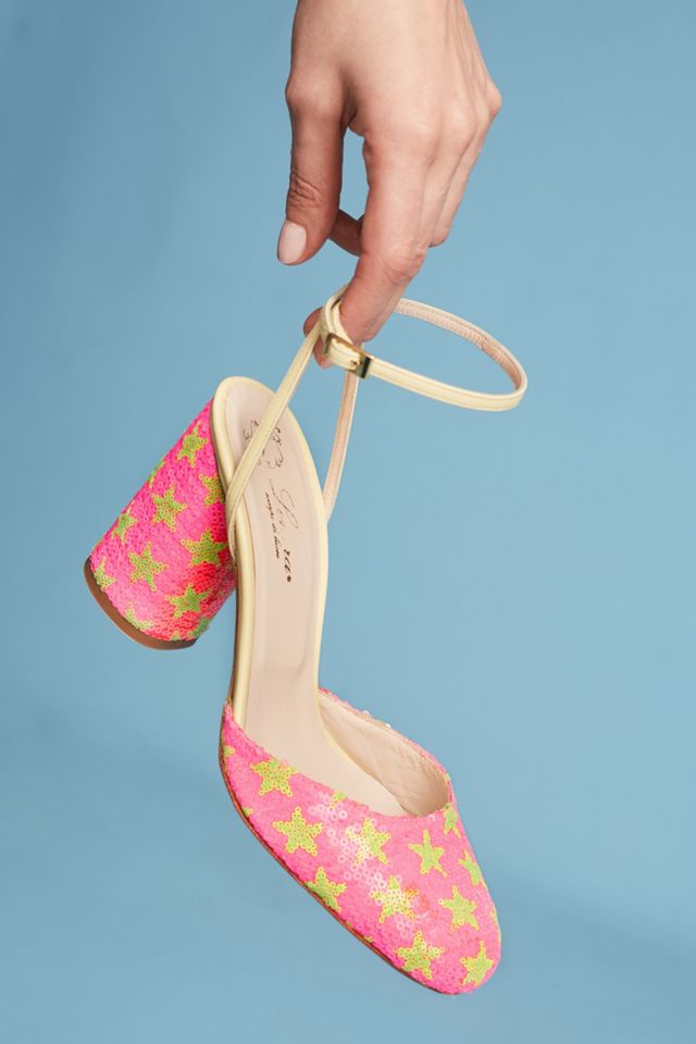 Nora Elda Yellow Star Heels #4