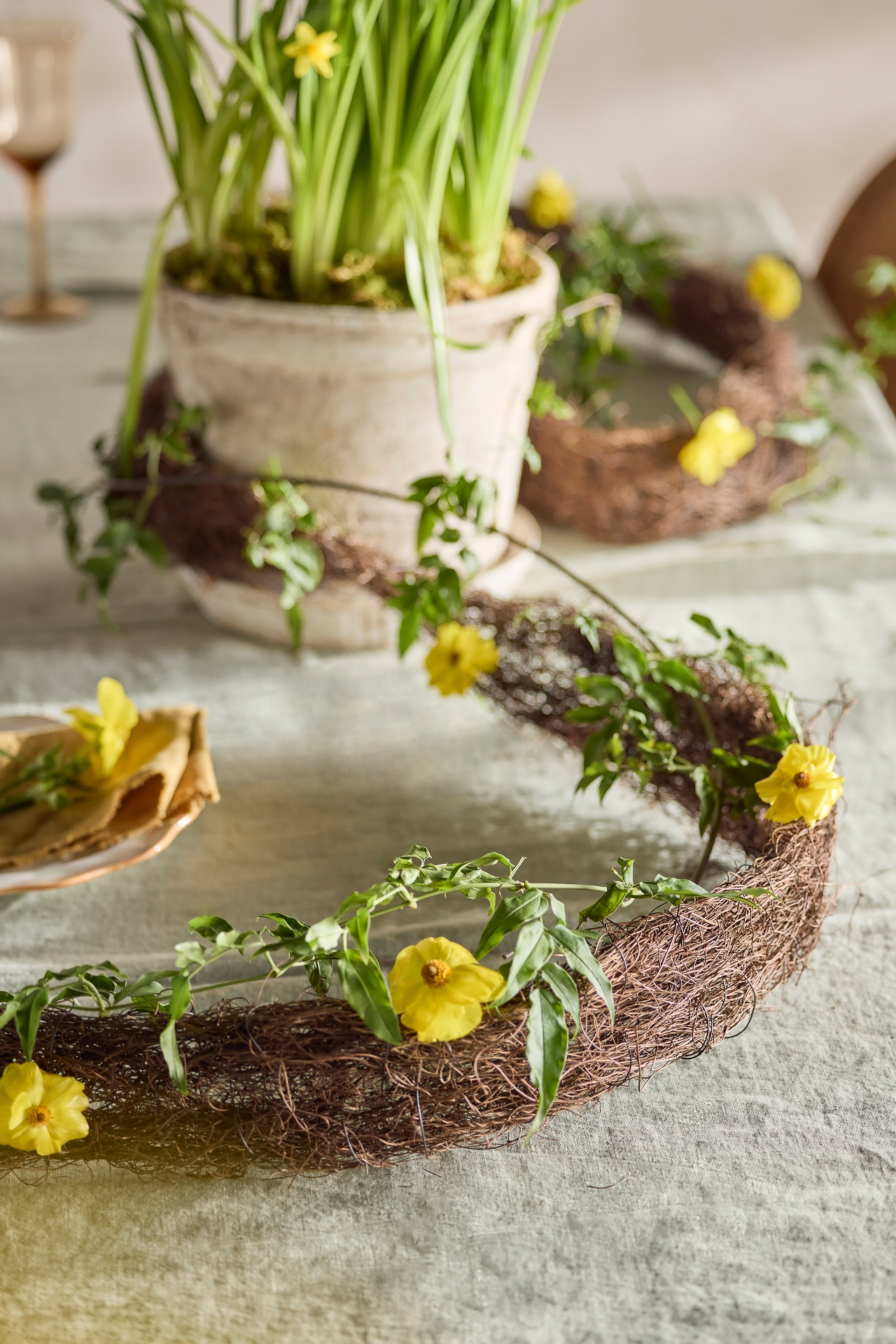 Dried Angel Vine Garland