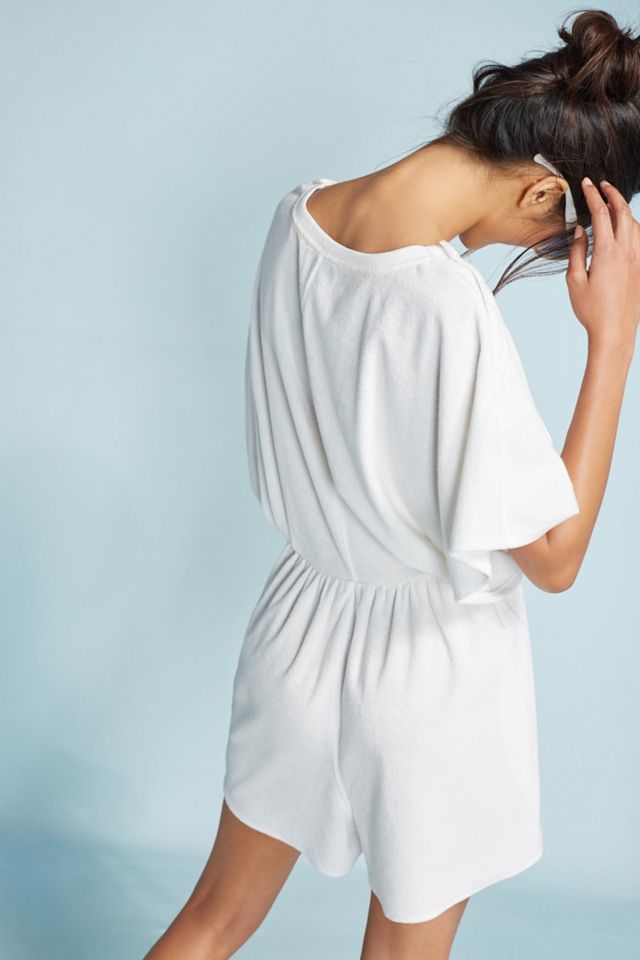 Terry Tie-Waist Romper #2