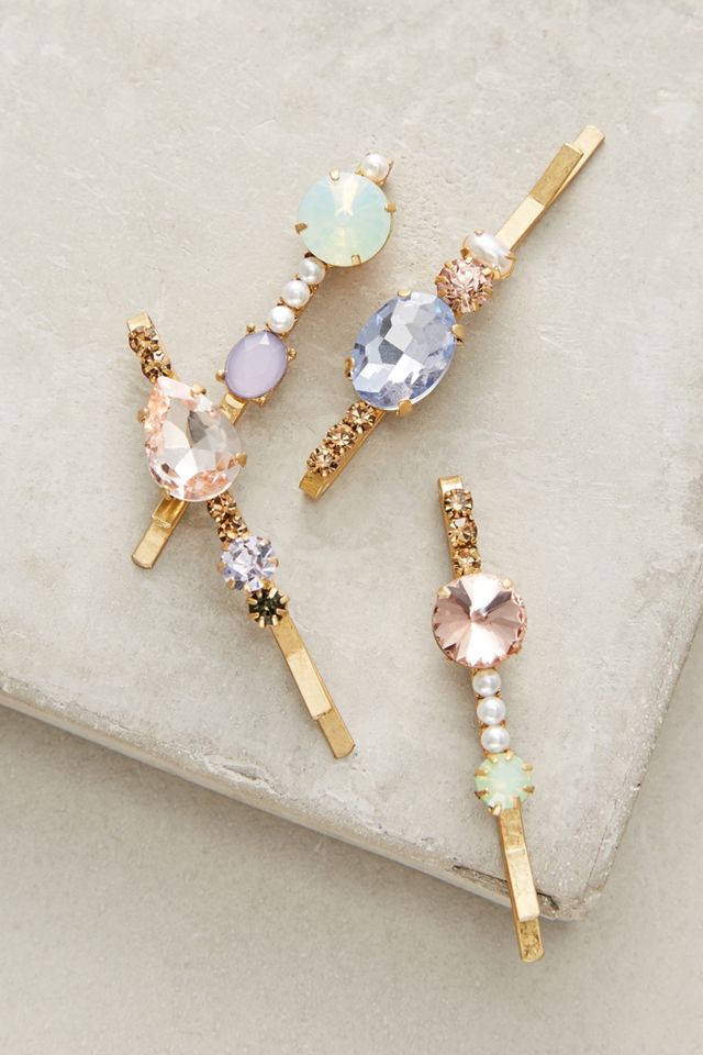 Crystalline Bobby Pin Set