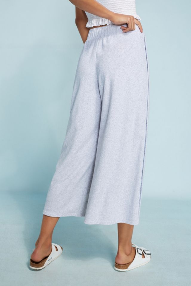 Side-Buttoned Soft Pants #3
