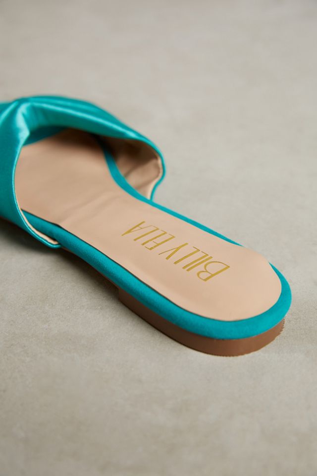 Billy Ella Satin Slide Sandals #4
