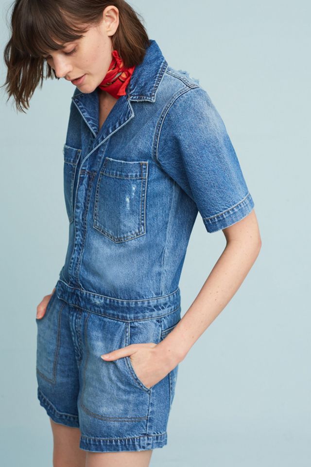 DL1961 Hannah Denim Romper #2