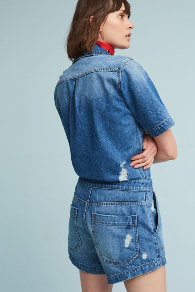 DL1961 Hannah Denim Romper #3