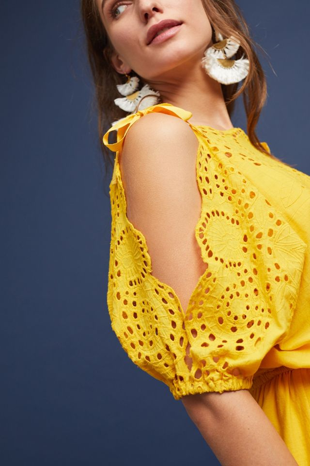 Starla Eyelet Romper #1