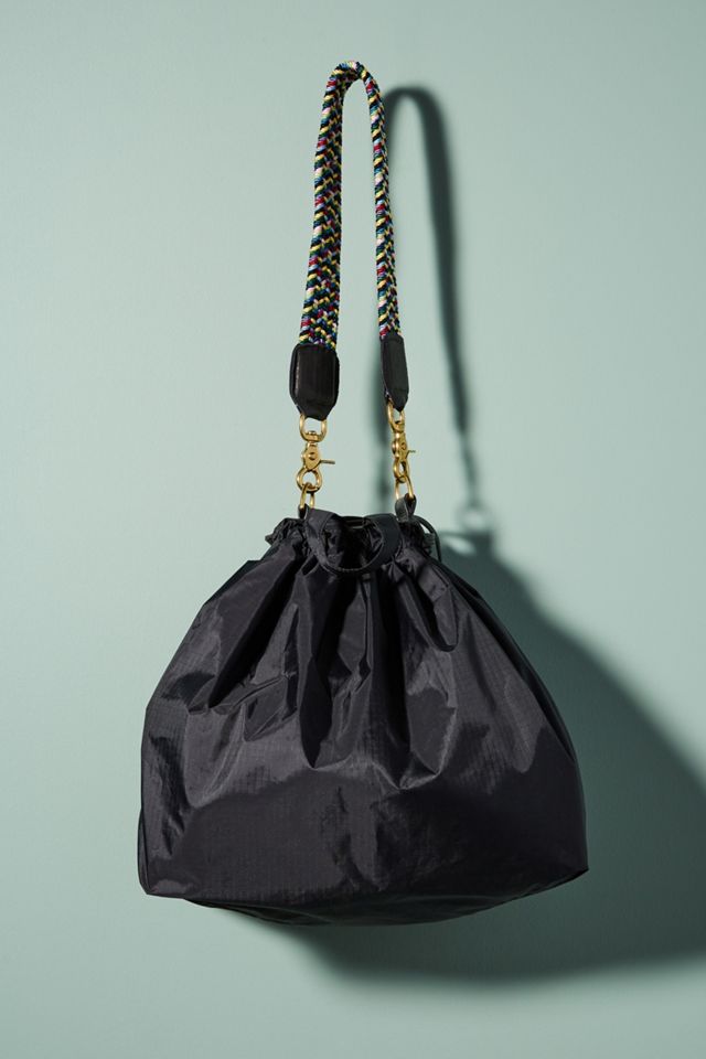 Clare V. Leather Supreme Drawstring Tote Bag #1