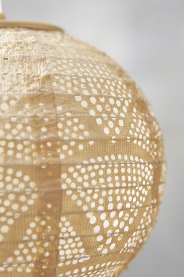 Geometric Lace Solar Lantern, Small #1