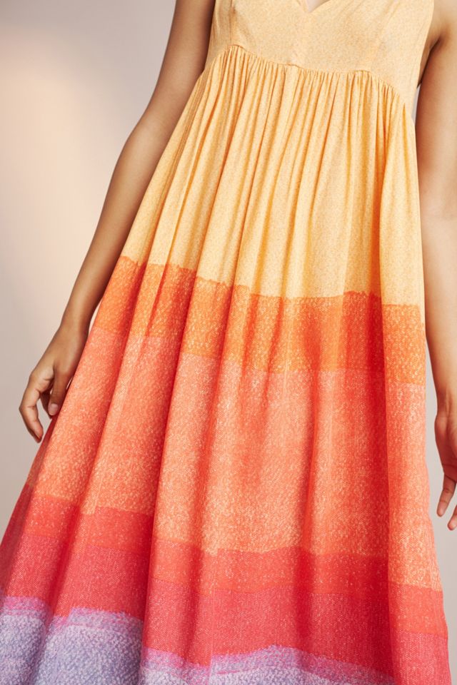 Setting Sun Maxi Dress #1