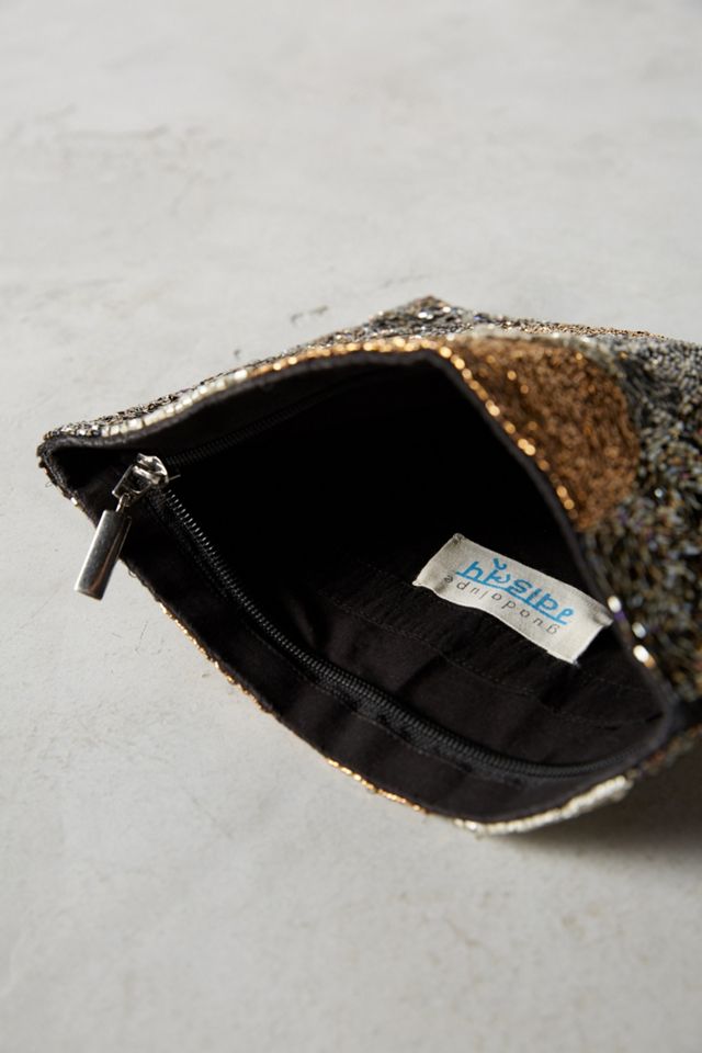 Beaded Camo Pouch #2