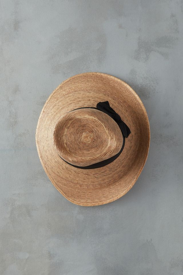 Woven Palm Sun Hat #2