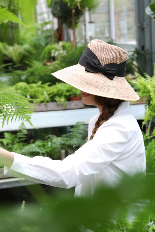 Woven Palm Sun Hat at Terrain