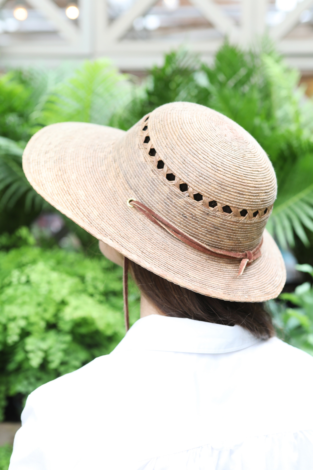 Lattice Palm Hat