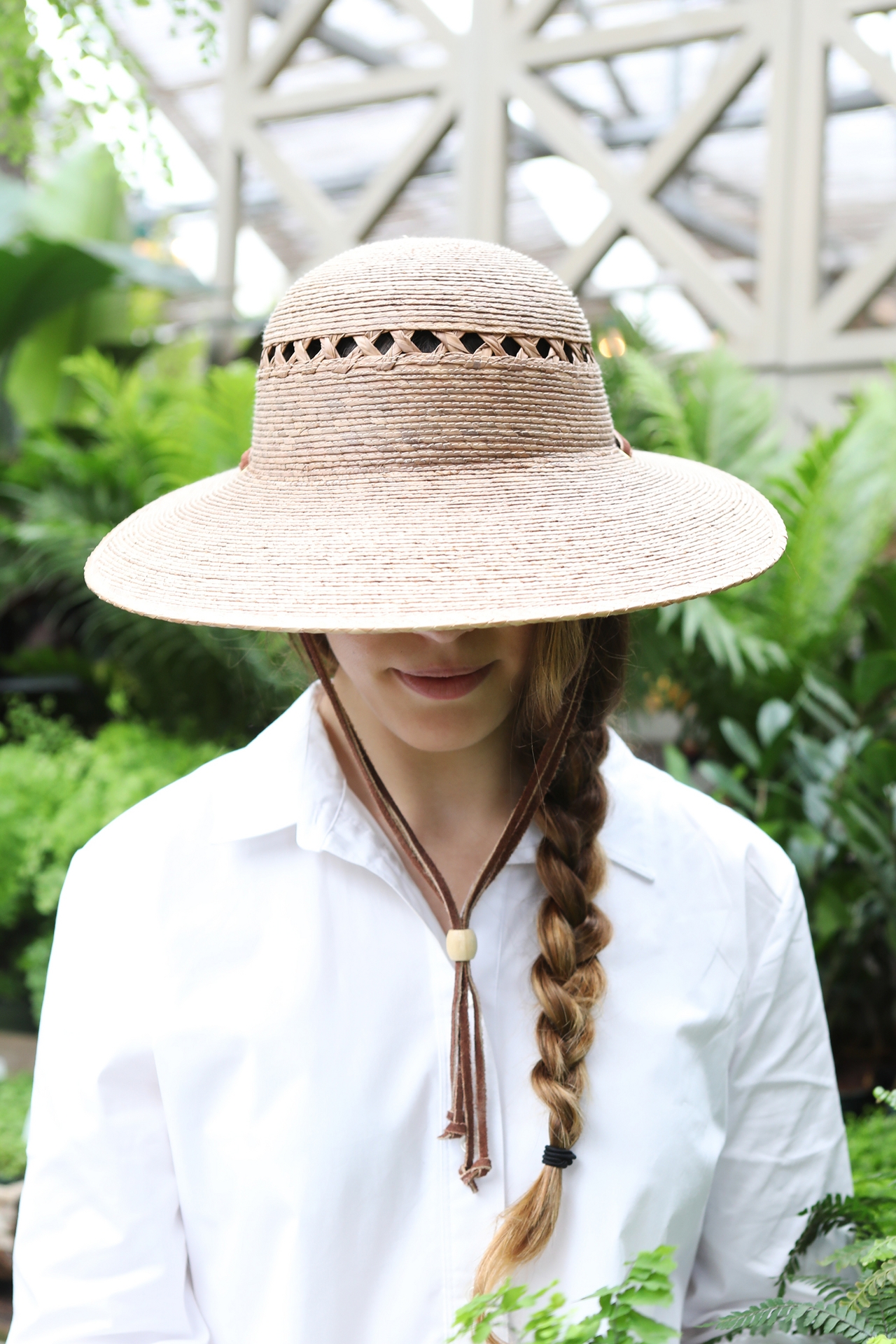 Lattice Palm Hat