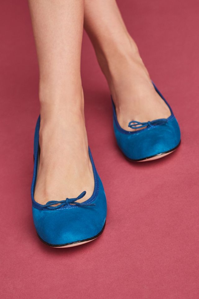 Repetto Cendrillon Cobalt Ballet Flats | Anthropologie