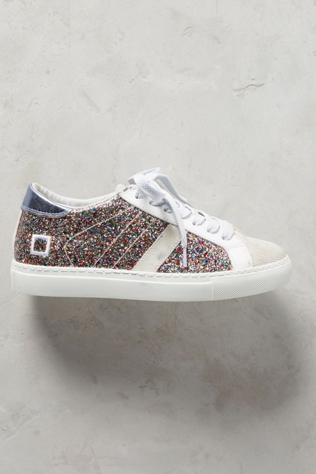 D.A.T.E. Newman Glitter Sneakers #1