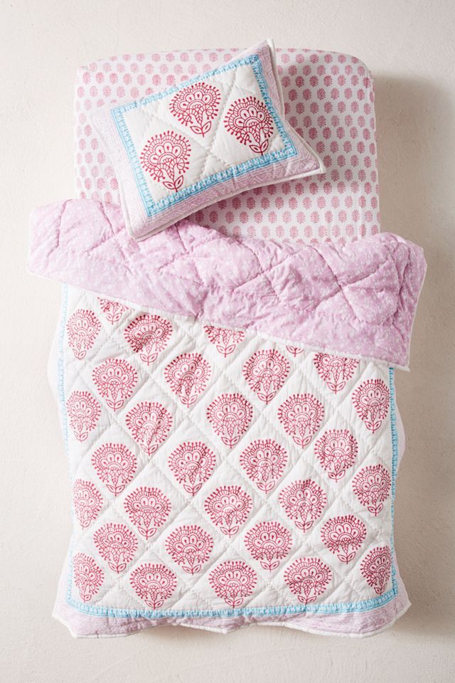 Fleur De Lis Toddler Quilt #4