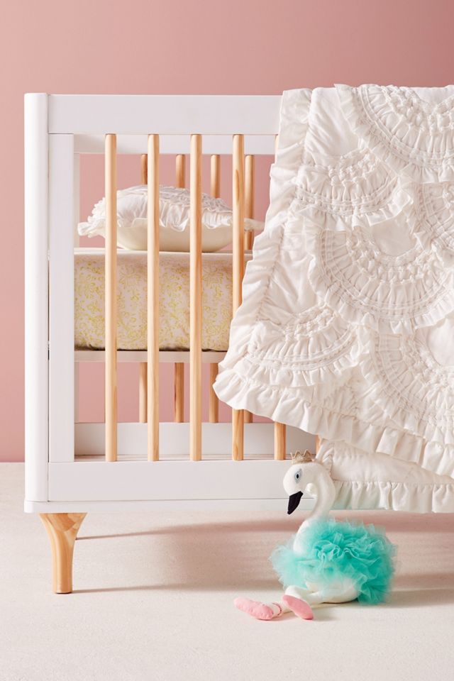 Floral Outline Crib Sheet #1